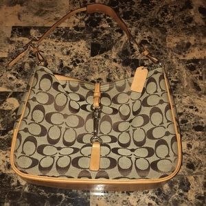 Coach arm/wrist purse